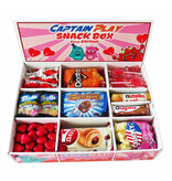 CAPTAIN PLAY | Snack Box Love Edition mit Schokoriegeln, Pralinen und Snacks | 2,3 kg Süßigkeiten Box