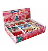 CAPTAIN PLAY | Snack Box Love Edition mit Schokoriegeln, Pralinen und Snacks | 2,3 kg Süßigkeiten Box
