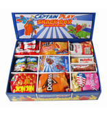CAPTAIN PLAY | Snack Box Cinema Edition mit Schokoriegeln, süßen und salzigen Snacks | 2,2 kg Süßigkeiten Mix