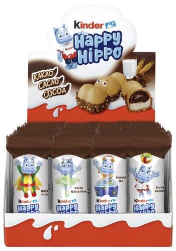 Kinder Happy Hippo Cacao 28 x 20,7g  - EPAL mit 375 Umkartons (10.500 x 20,7g)