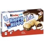 Kinder Happy Hippo Cacao 10 x 103,5g - EPAL mit 255 Umkartons (2550 x 103,5g)
