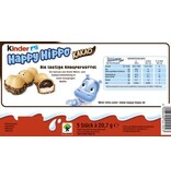 Kinder Happy Hippo Cacao 10 x 103,5g - EPAL mit 255 Umkartons (2550 x 103,5g)