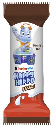 Kinder Happy Hippo Cacao 10 x 103,5g - EPAL mit 255 Umkartons (2550 x 103,5g)