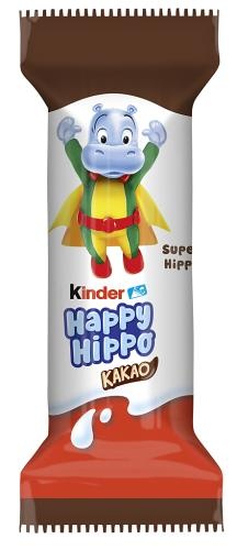 Kinder Happy Hippo Cacao 10 x 103,5g - EPAL mit 255 Umkartons (2550 x 103,5g)