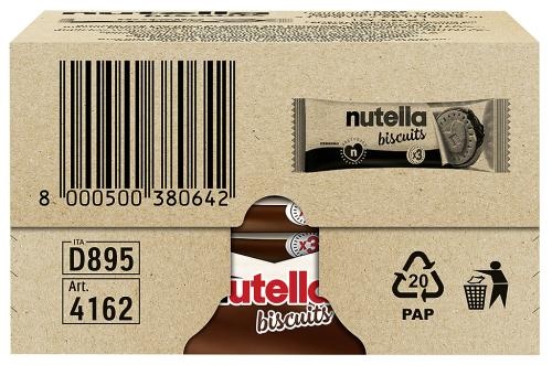 Nutella Biscuits 28 x 41,4g - EPAL mit 252 Umkartons (7056 x 41,4g)