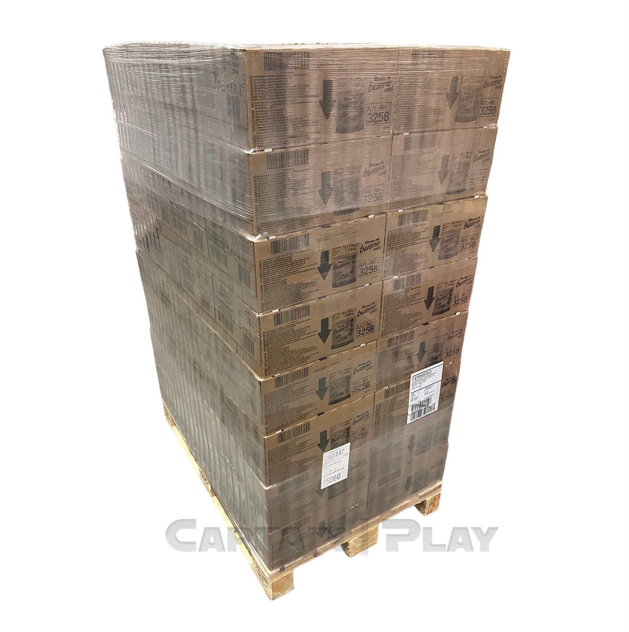 Kinder Bueno Mini 16 x 108g Beutel - EPAL mit 64 Umkartons (1024 x 108g)