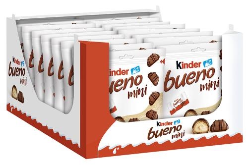 Kinder Bueno Mini 16 x 108g Beutel - EPAL mit 64 Umkartons (1024 x 108g)