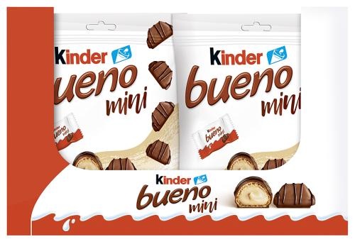 Kinder Bueno Mini 16 x 108g Beutel - EPAL mit 64 Umkartons (1024 x 108g)