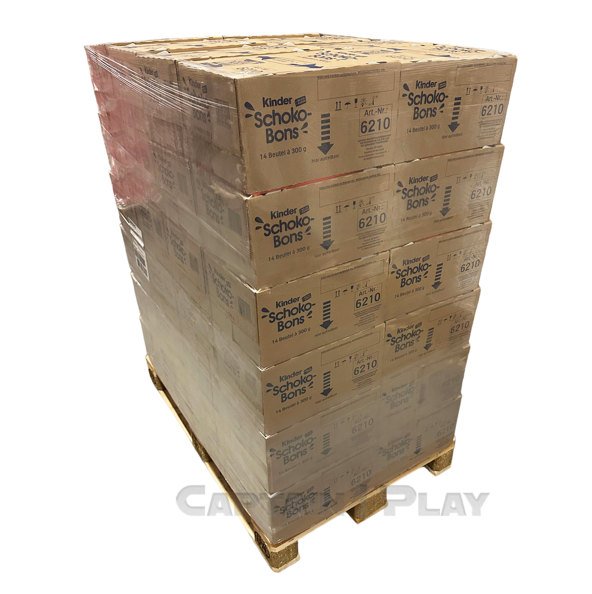 Kinder Schoko-Bons 14 x 300g - EPAL mit 48 Umkartons (672 x 300g)