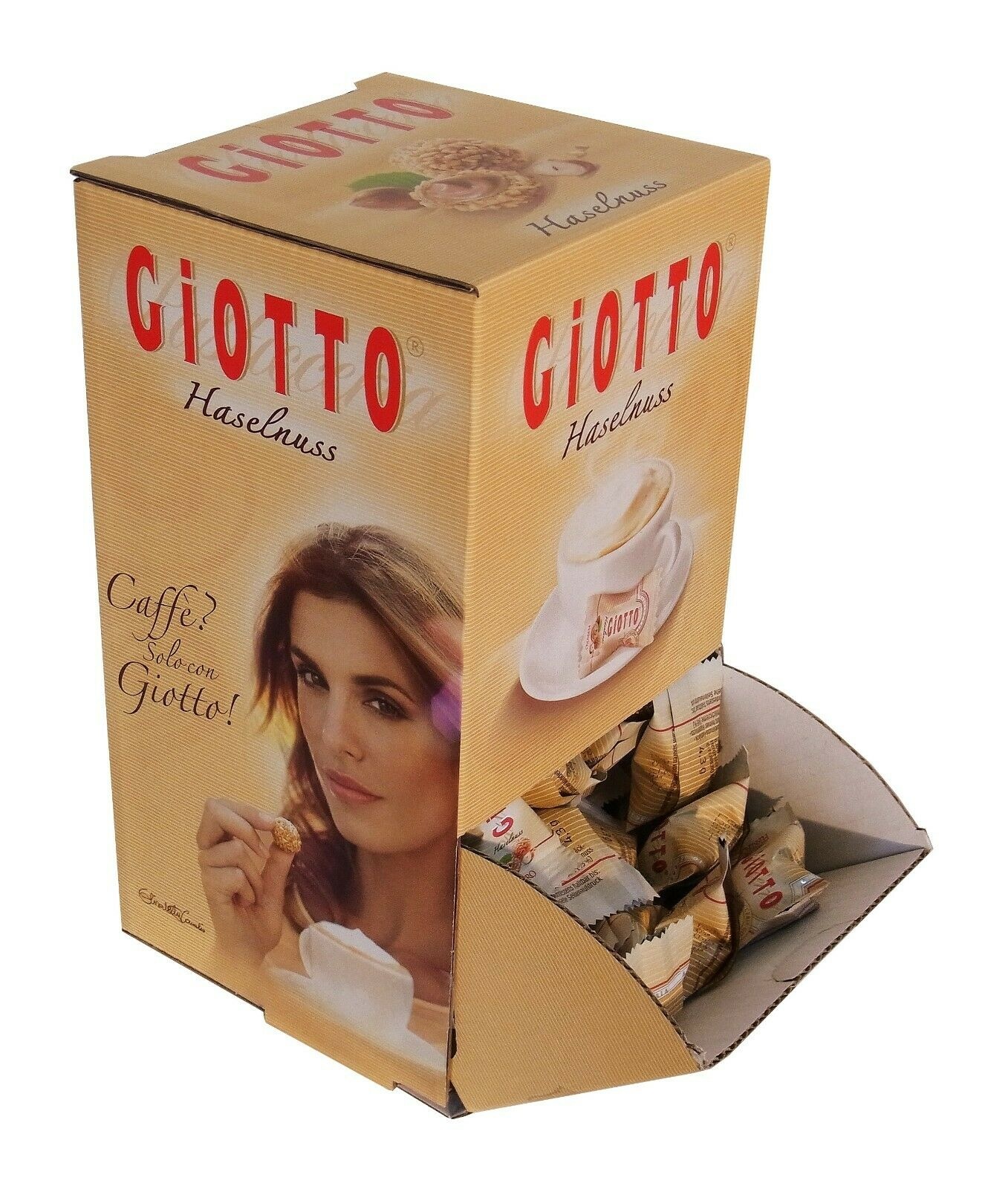 Giotto Haselnuss 120 x 4,3g Kugel - EPAL mit 230 Umkartons (27600 x 4,3g)