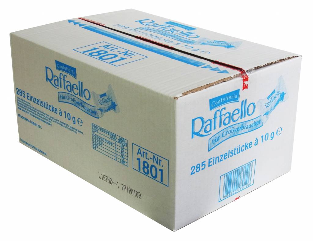 Raffaello 285 x 10g - EPAL mit 63 Umkartons (17955 x 10g)