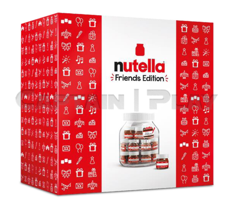 Nutella Friends Edition 21 x 30g - EPAL mit 70 Umkartons (1470 x 30g)