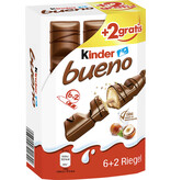 Ferrero Kinder Bueno 18 x 8er Pack  - EPAL mit 56 Umkartons  (1008 x 172g)