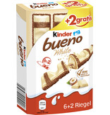 Kinder Bueno White 18 x 8er Pack  - EPAL mit 56 Umkartons (1008 x 156g)