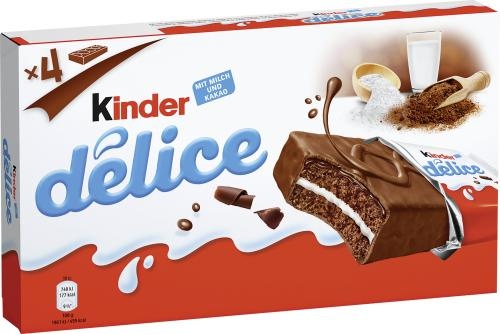 Kinder Delice 6 Packungen a 4 Stück je 39g
