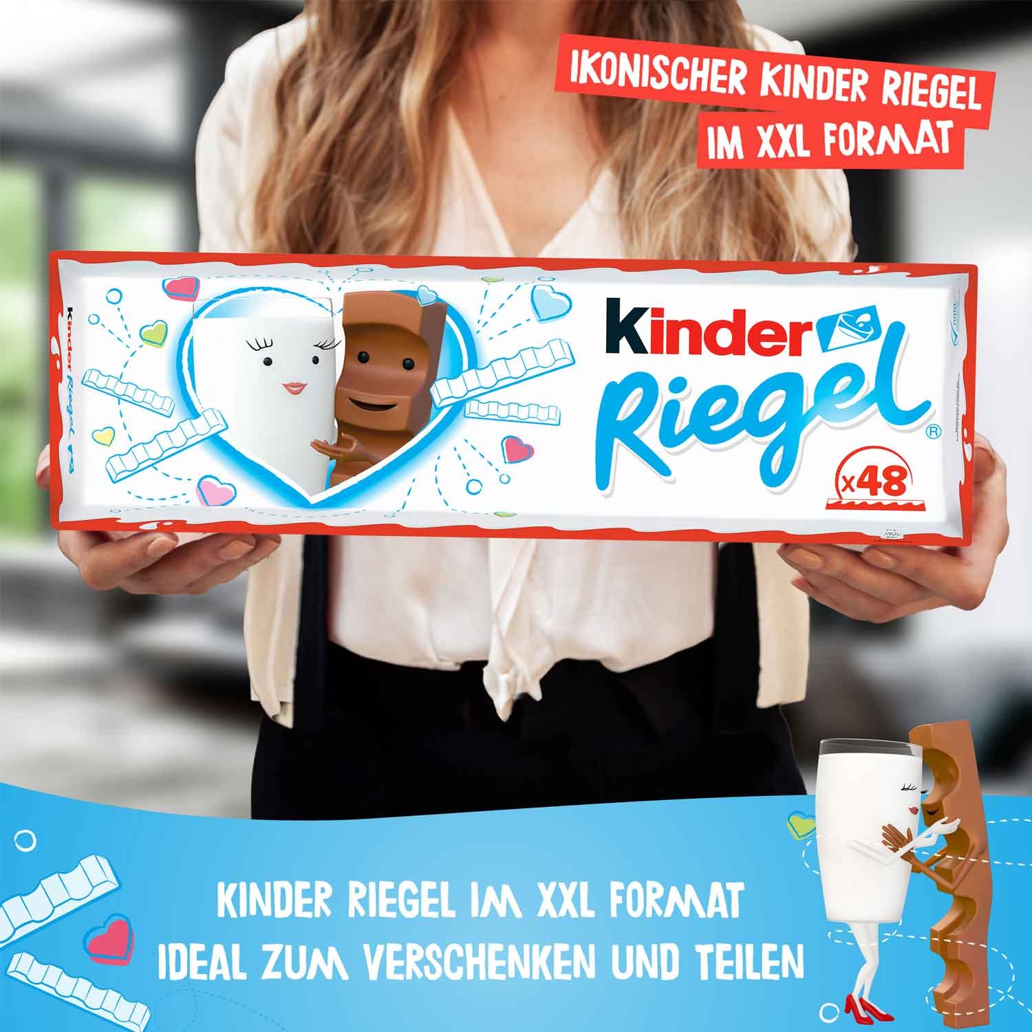 Kinder Riegel Mega-Riegel 48 x 21g