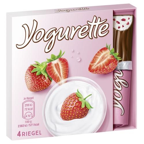 Yogurette Erdbeere 20 x 50g Mini Tafel