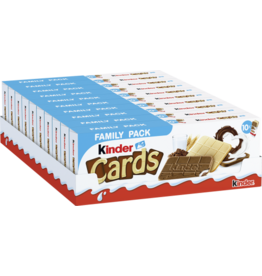 Kinder Cards 10 x 256g Packung