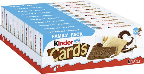 Kinder Cards 10 x 256g Packung