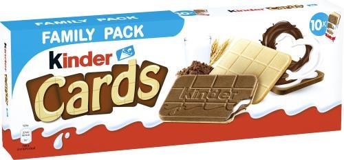 Kinder Cards 10 x 256g Packung