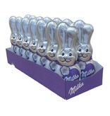 Milka Schmunzelhase Weiß 14 x 90g I Osterschokolade Großpackung