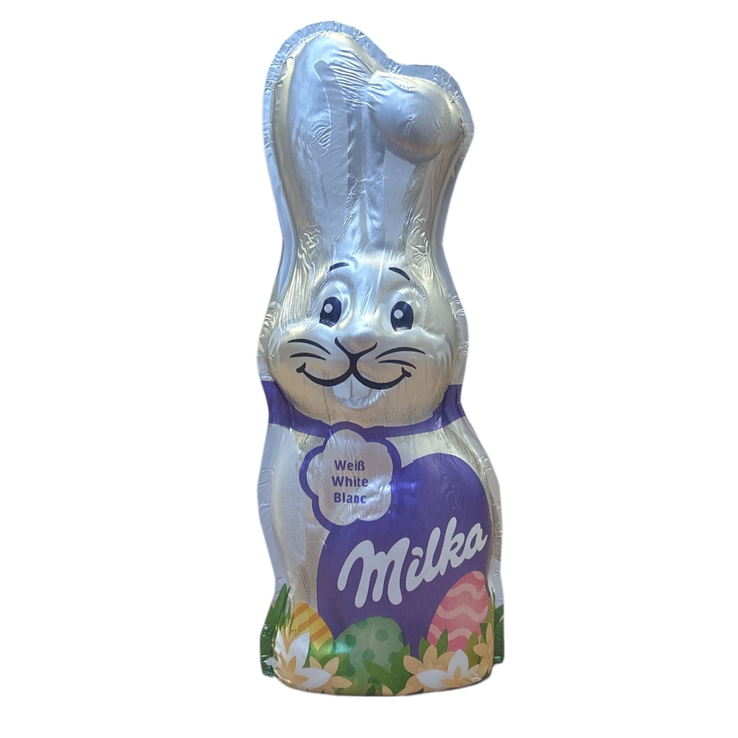 Milka Schmunzelhase Weiß 14 x 90g I Osterschokolade Großpackung