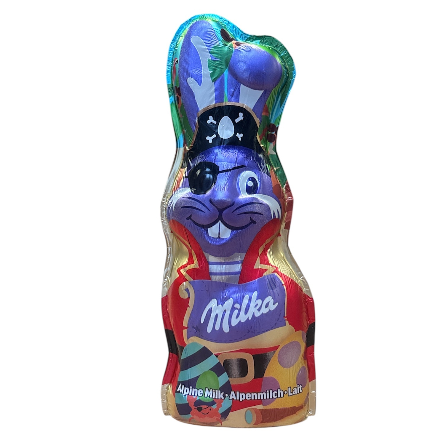 Milka Schmunzelhase Alpenmilch  Design Edition 14 x 90g I Osterschokolade Großpackung