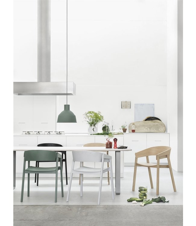 Cover armchair - Wooden seat