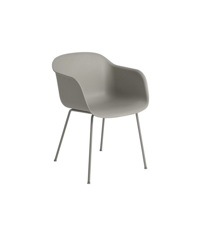 Muuto Fiber Armchair - Tube base - Recycled Plastic