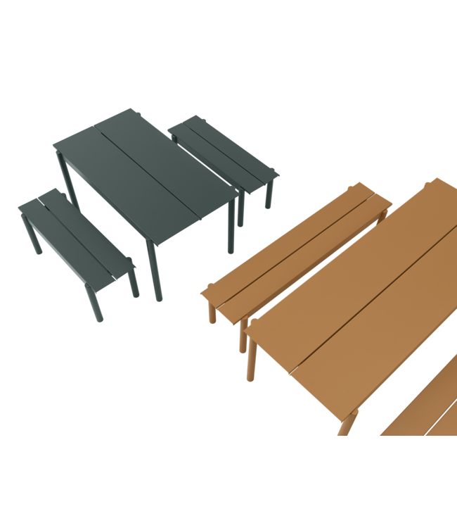 Linear Steel Bench