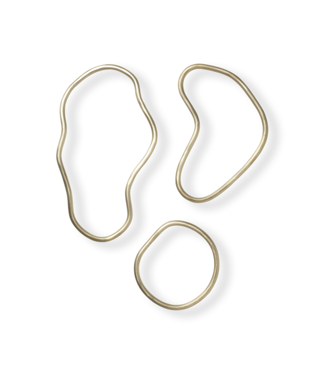 Pond onderzetters - set van 3