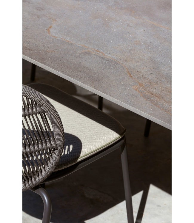 Kodo Dining Table (Fossil Grey - Dune White)