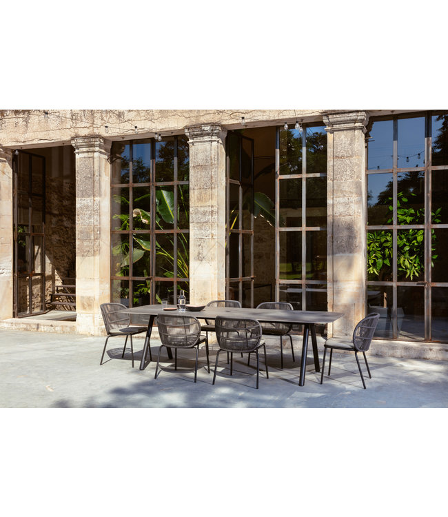 Kodo Dining Table (Fossil Grey - Dune White)