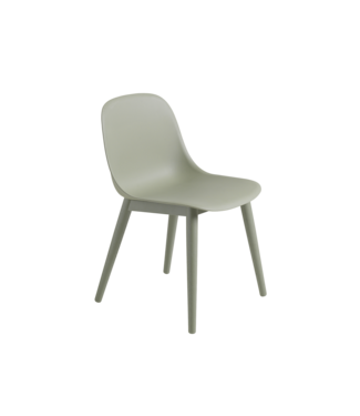 Muuto Fiber Side Chair - Wooden base