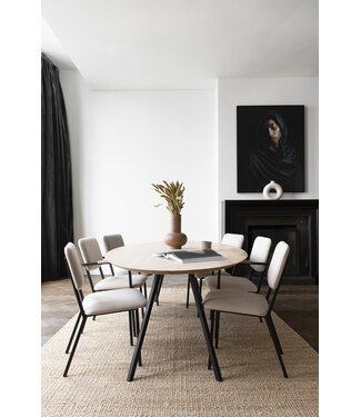 Studio Henk  Ovale Tafel - Eik