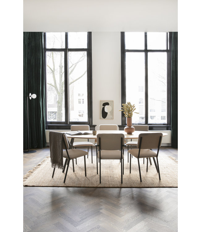 Eetkamertafel eik - Ovaal