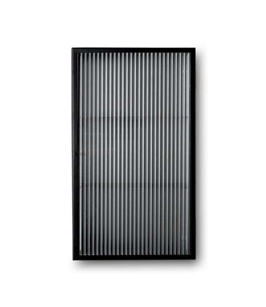 Ferm Living Haze Wall Cabinet - Reeded Glass