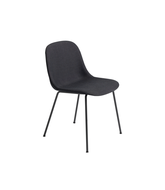 Fiber Side Chair Upholstered - Tube base