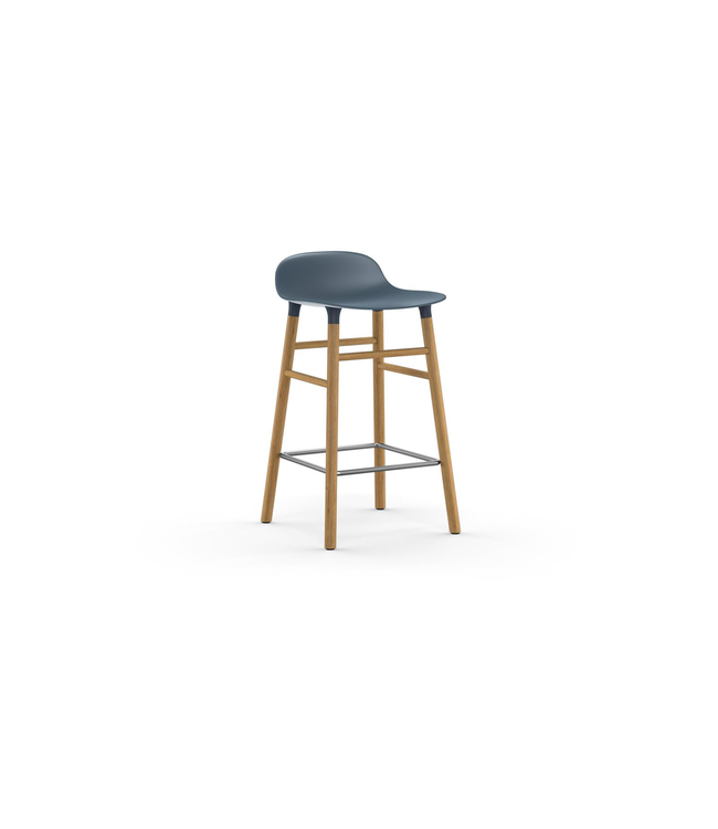 Form Barstool - Eik - 65cm of 75cm