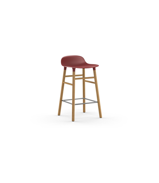 Form Barstool - Eik - 65cm of 75cm