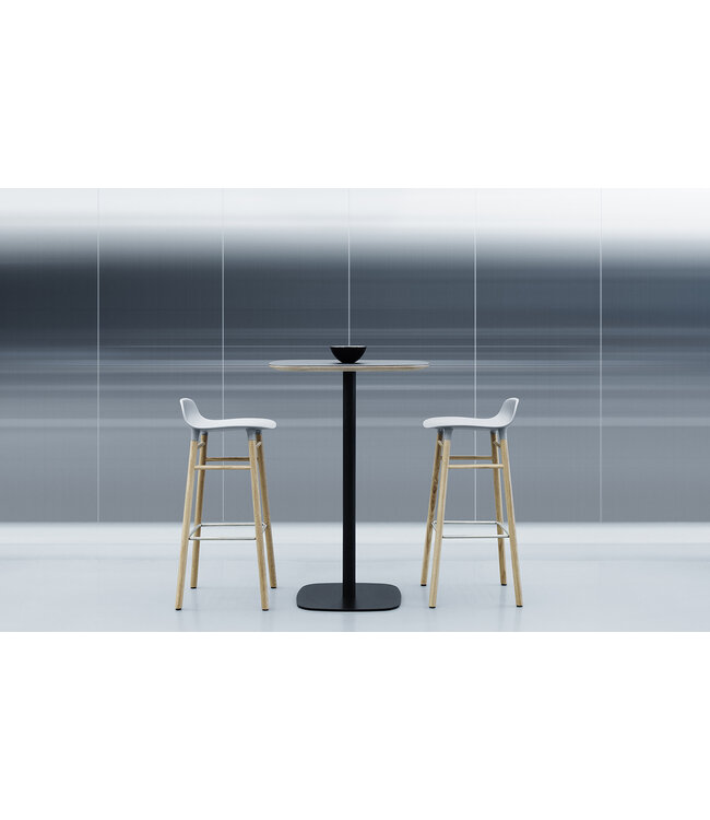 Form Barstool - Eik - 65cm of 75cm