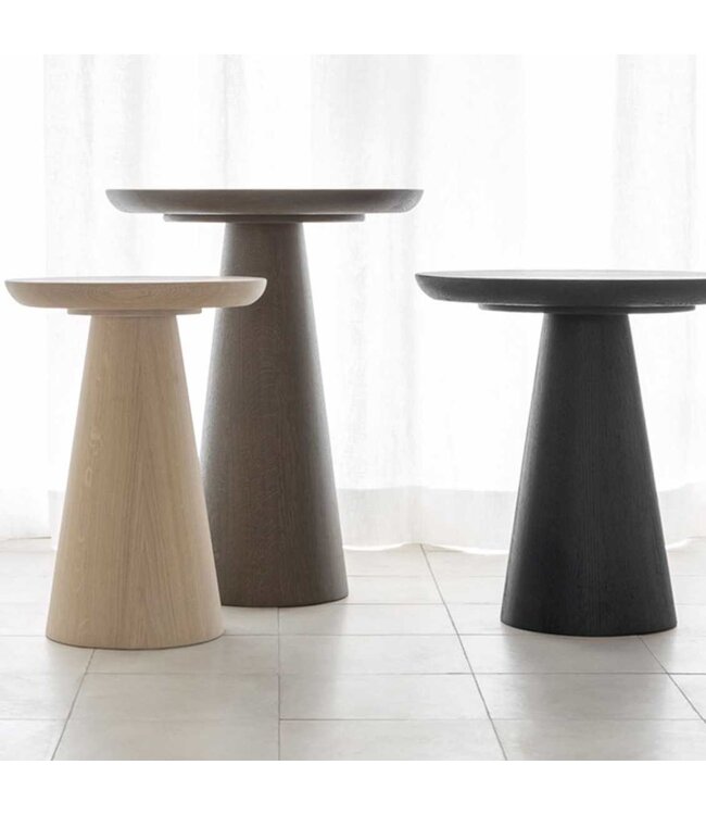 Kay - bijzettafel eik