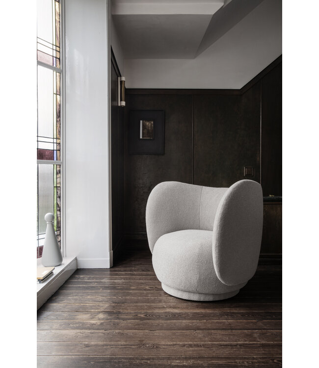 Rico fauteuil Boucle - off white