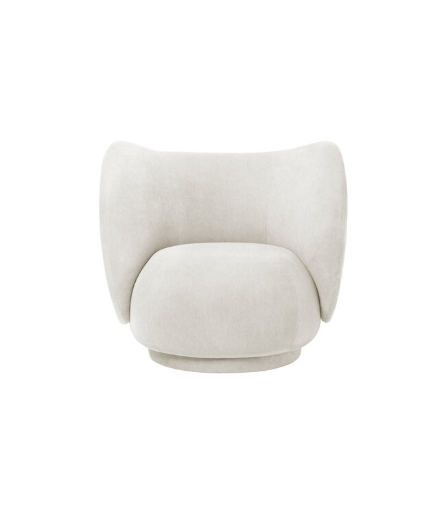 Rico fauteuil Boucle - off white
