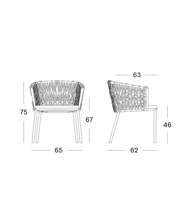 Leo Outdoor Dining Chair