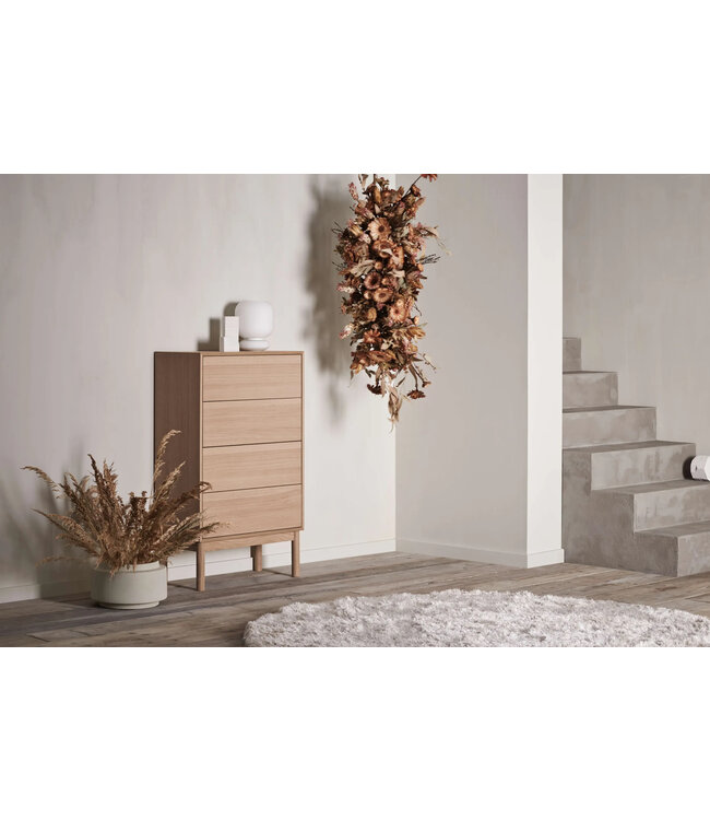 Case kast met 4 lades