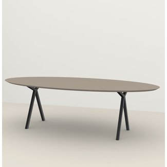 Studio Henk  Ovale eettafel - HPL Fenix