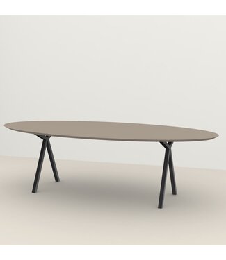Studio Henk  Ovale eettafel - HPL Fenix