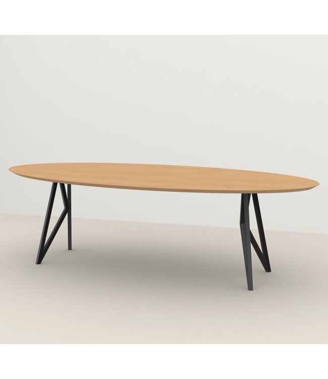 Eetkamertafel eik - Ovaal