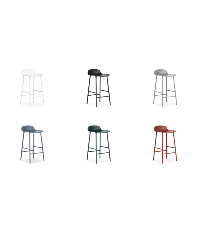 Form Barstool - Steel